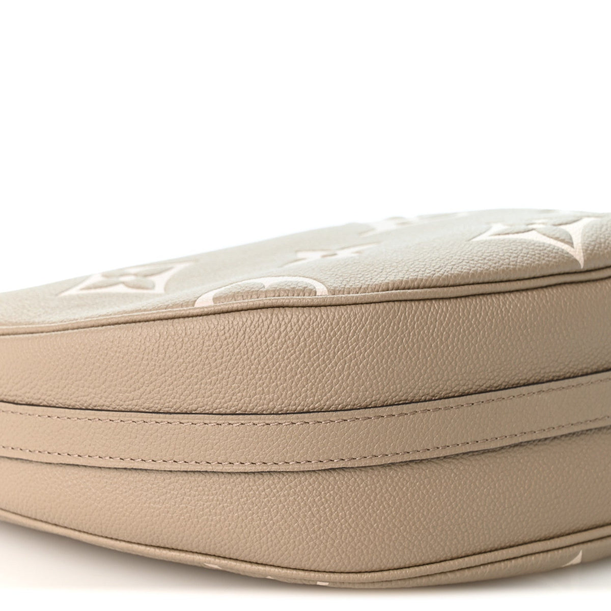 Empreinte Monogram Giant Loop Hobo Dove Gray Cream