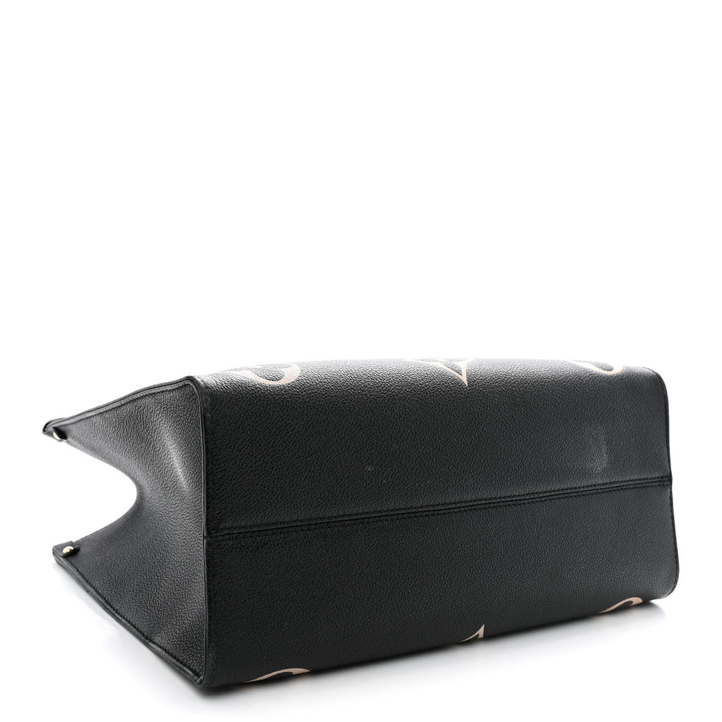 Empreinte Monogram Giant Onthego MM Black Beige