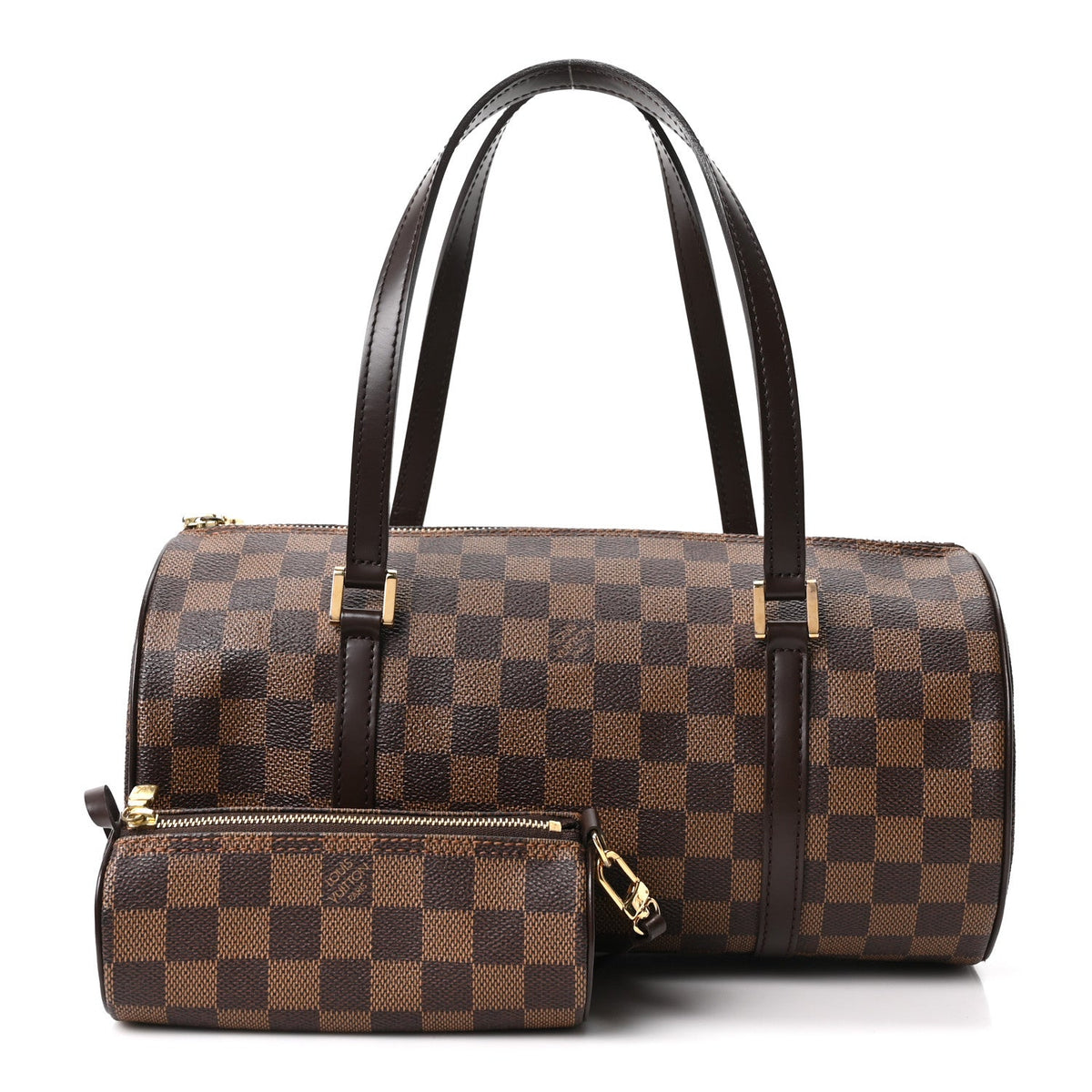 Damier Ebene Papillon 30 With Companion