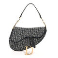 Monogram Saddle Bag Blue