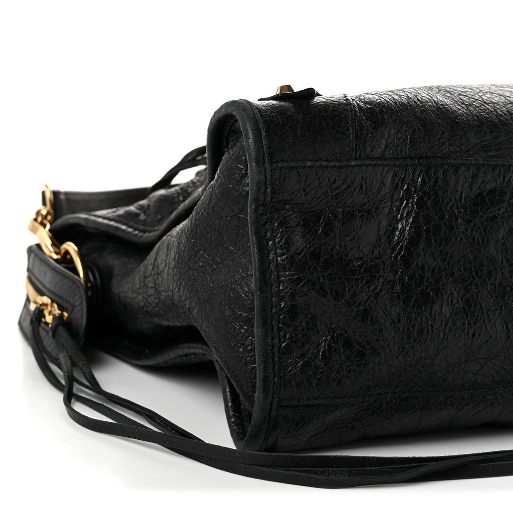 Agneau Classic Gold Hardware City Black