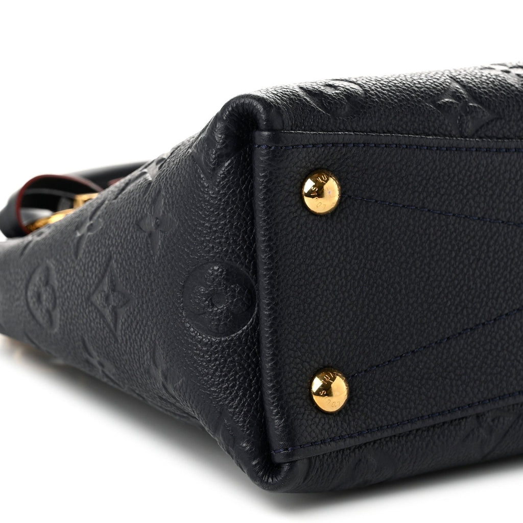 Empreinte V Tote BB Marine Rouge