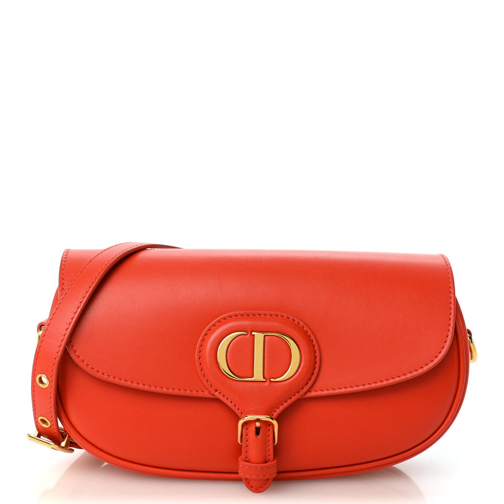 Box Calfskin East West Bobby Bag Orange