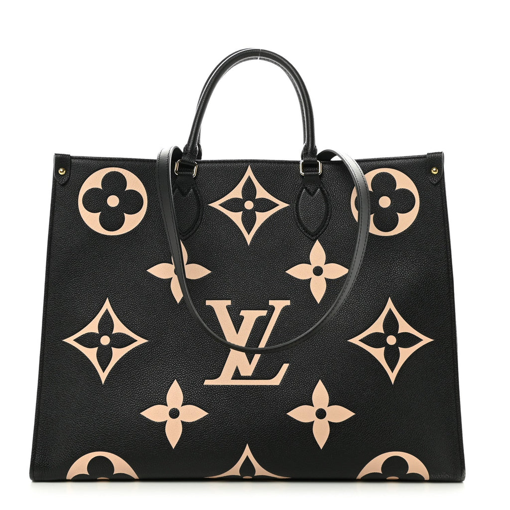 Empreinte Monogram Giant Onthego GM Black Beige