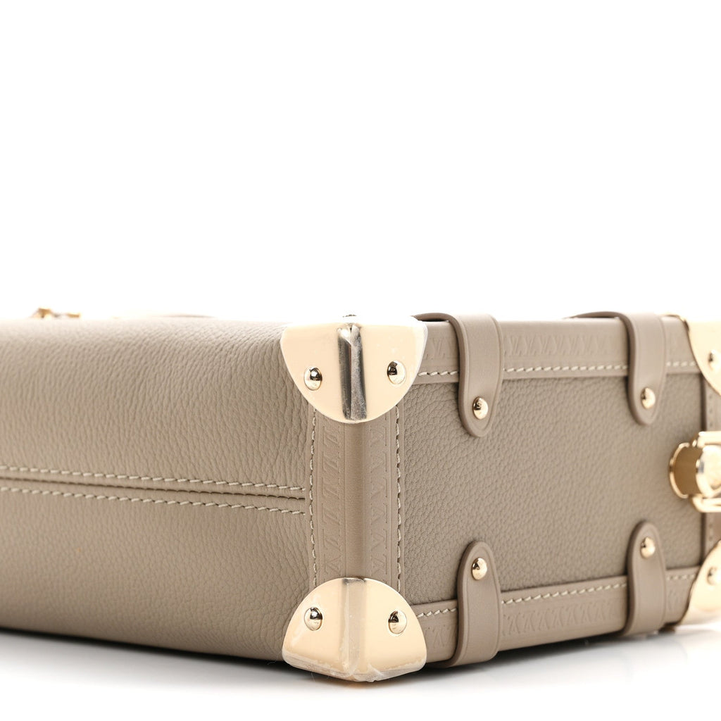 Calfskin Side Trunk MM Taupe