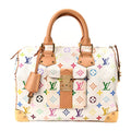Monogram Multicolor Speedy 30 White