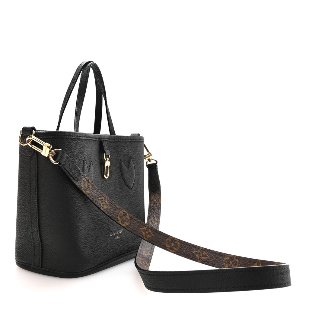 Monogram Neverfull Inside Out Bandouliere BB Black