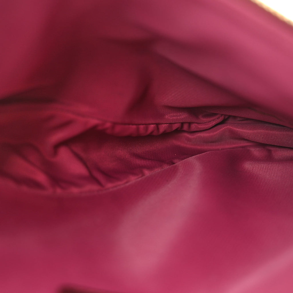 Monogram Mini Saddle Pochette Burgundy