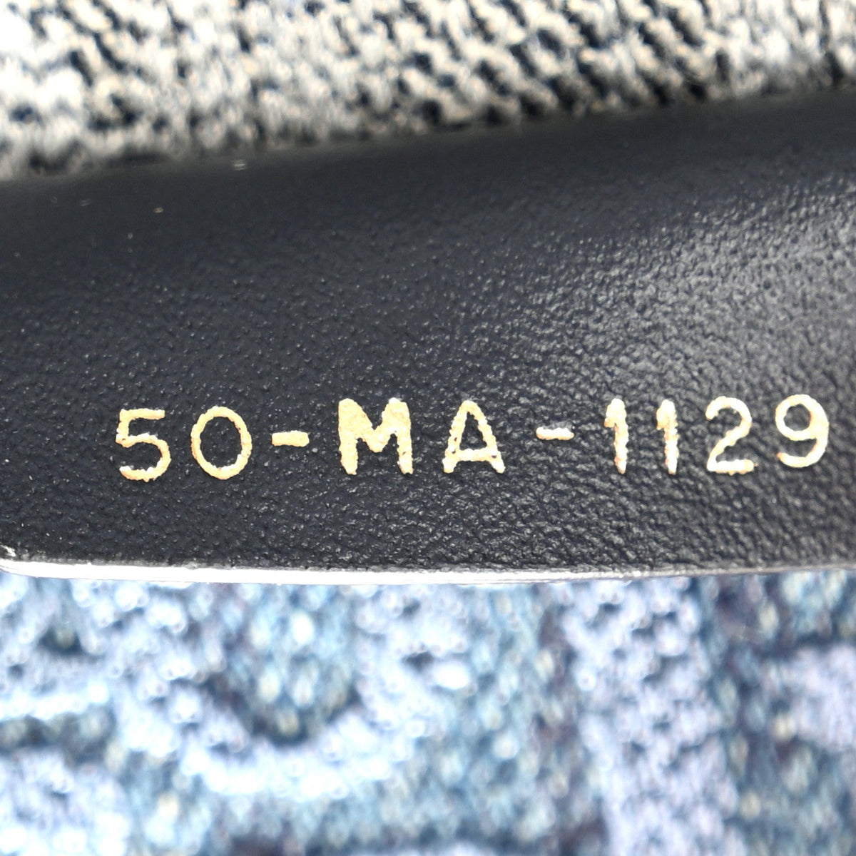 Oblique Denim Medium Book Tote Blue