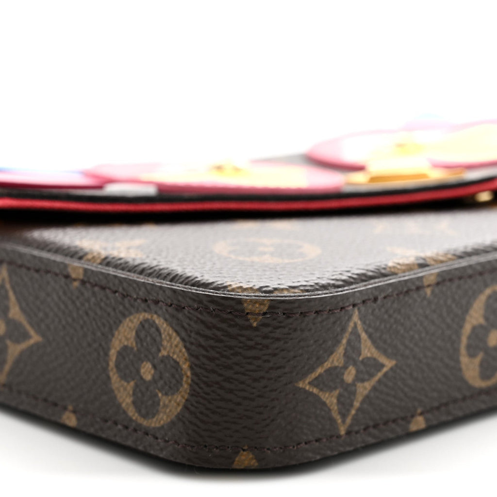 Monogram Lovely Birds Pochette Felicie Chain Wallet
