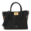 Calfskin Monogram On My Side PM Black