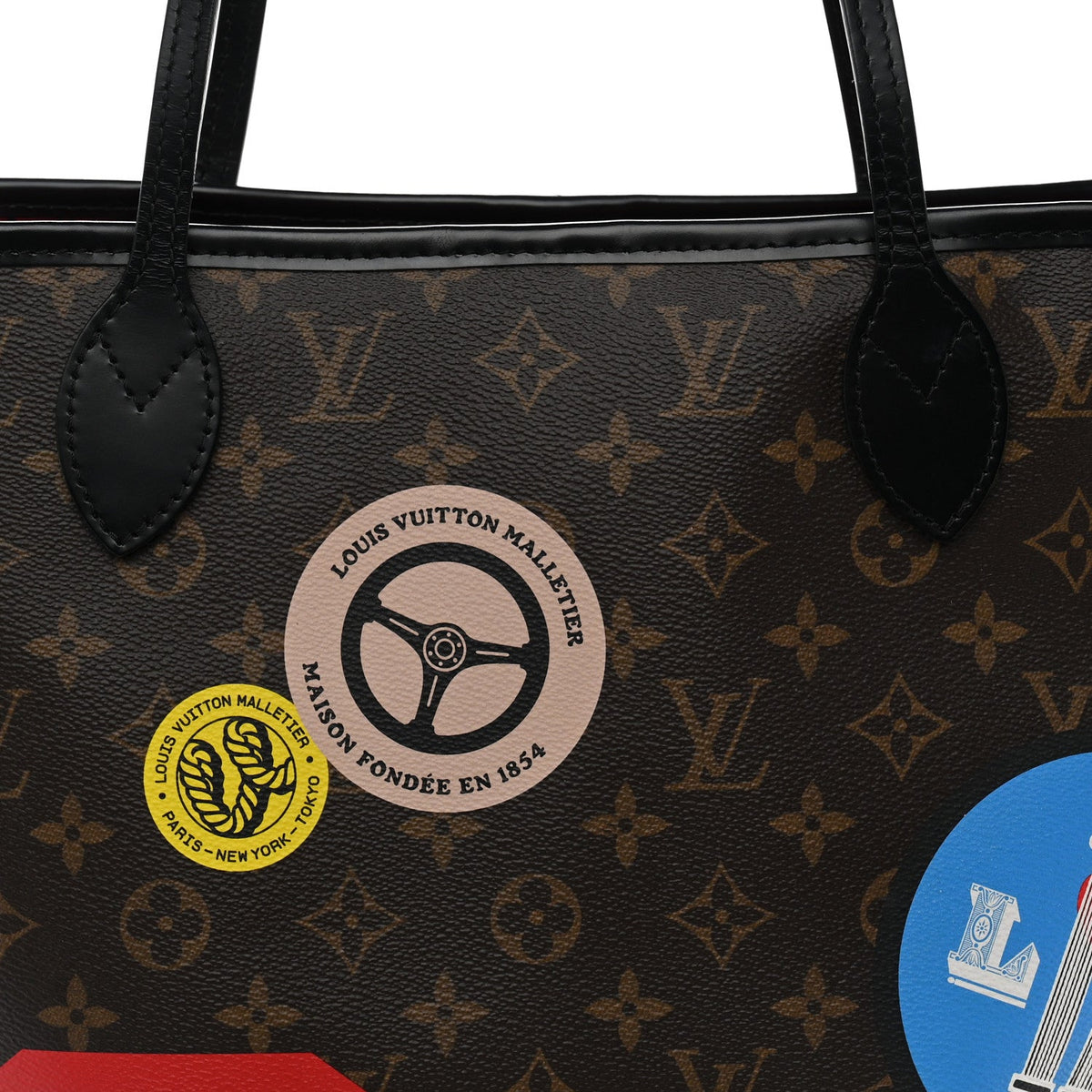 Monogram World Tour Neverfull MM