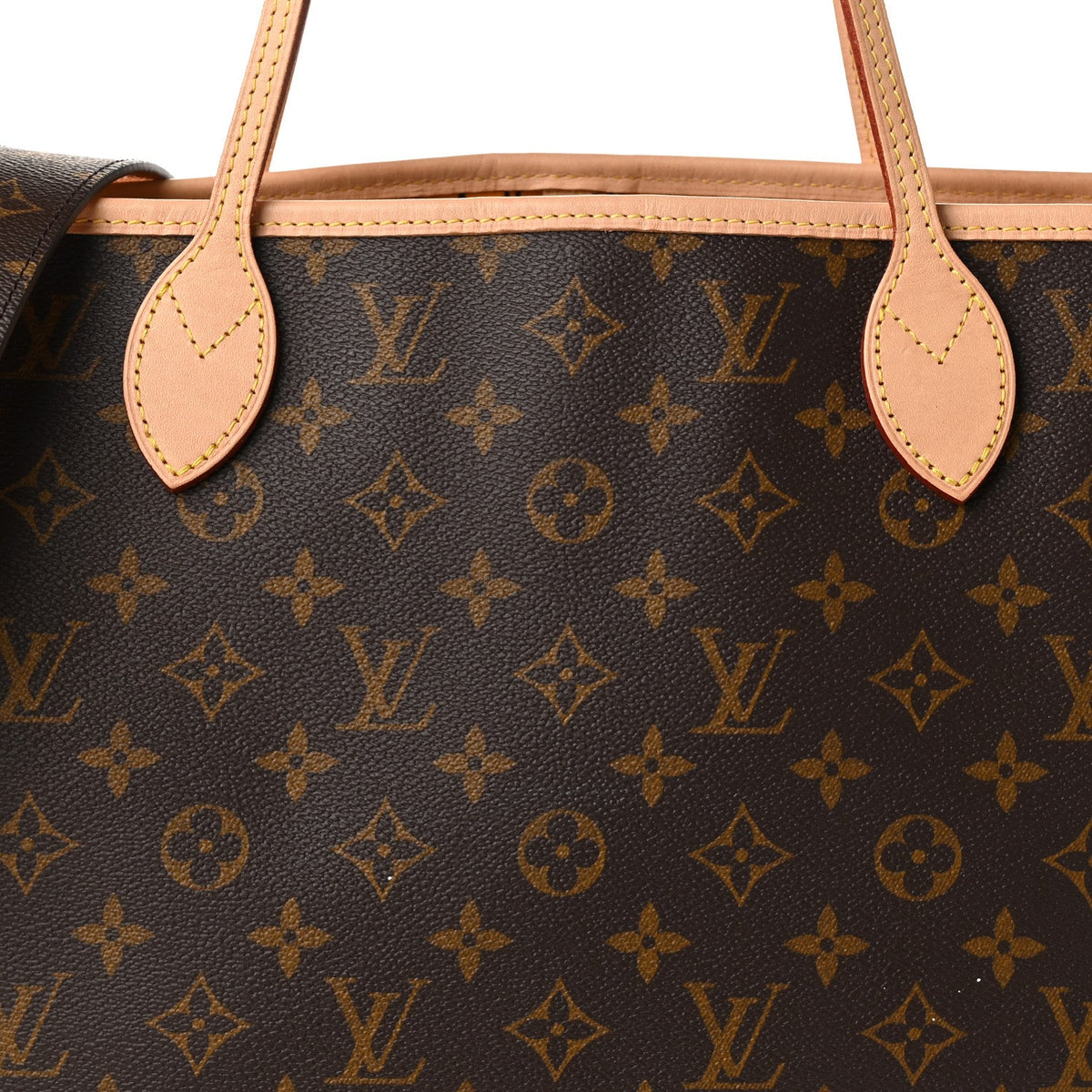 Monogram Inside Out Neverfull Bandouliere MM Jaune Safran