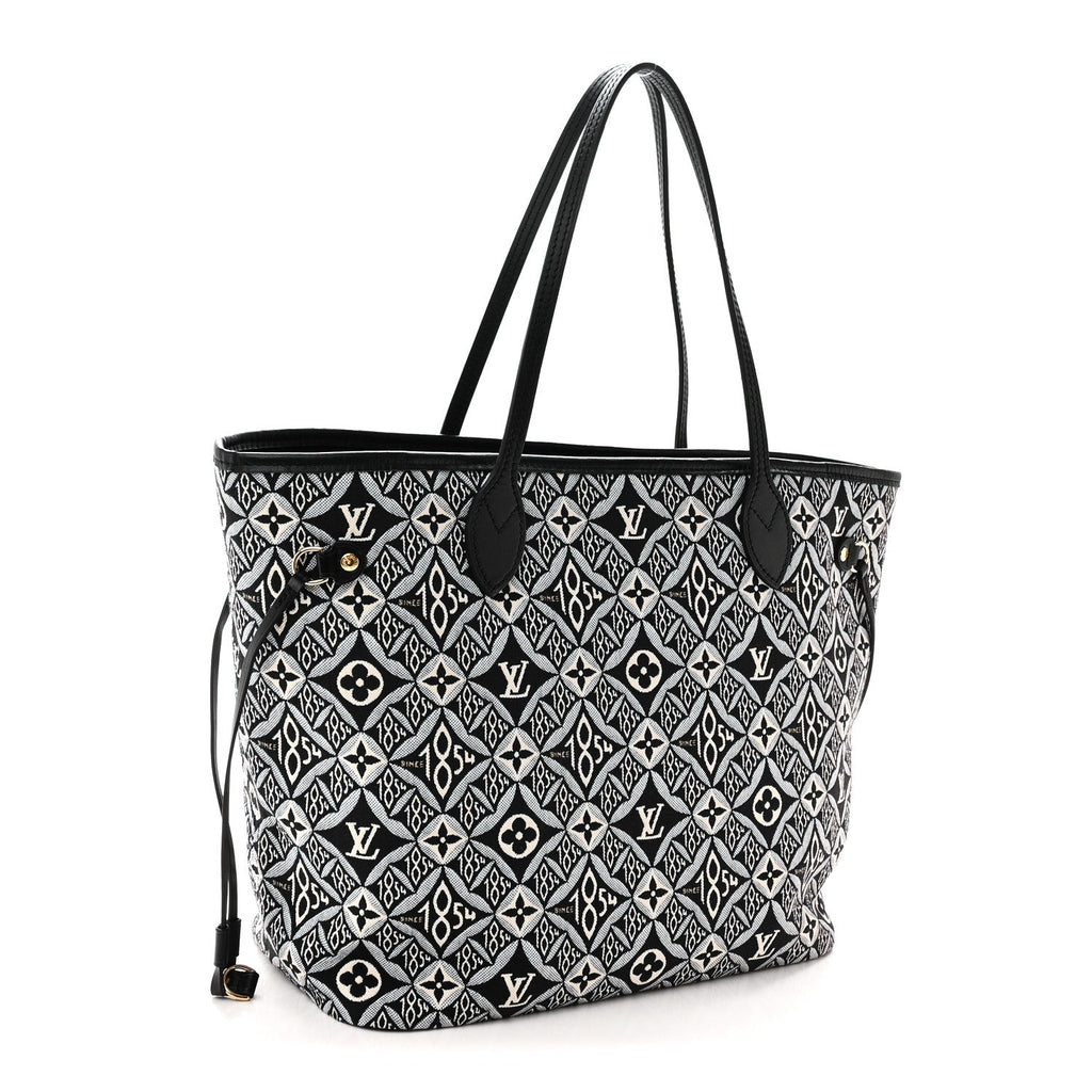 Jacquard Since 1854 Neverfull MM Grey