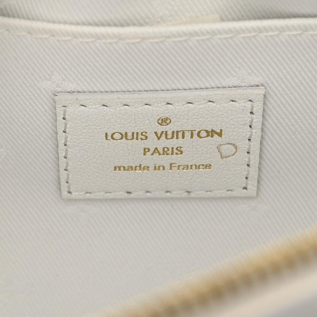 Calfskin Bubblegram Papillon BB Snow White