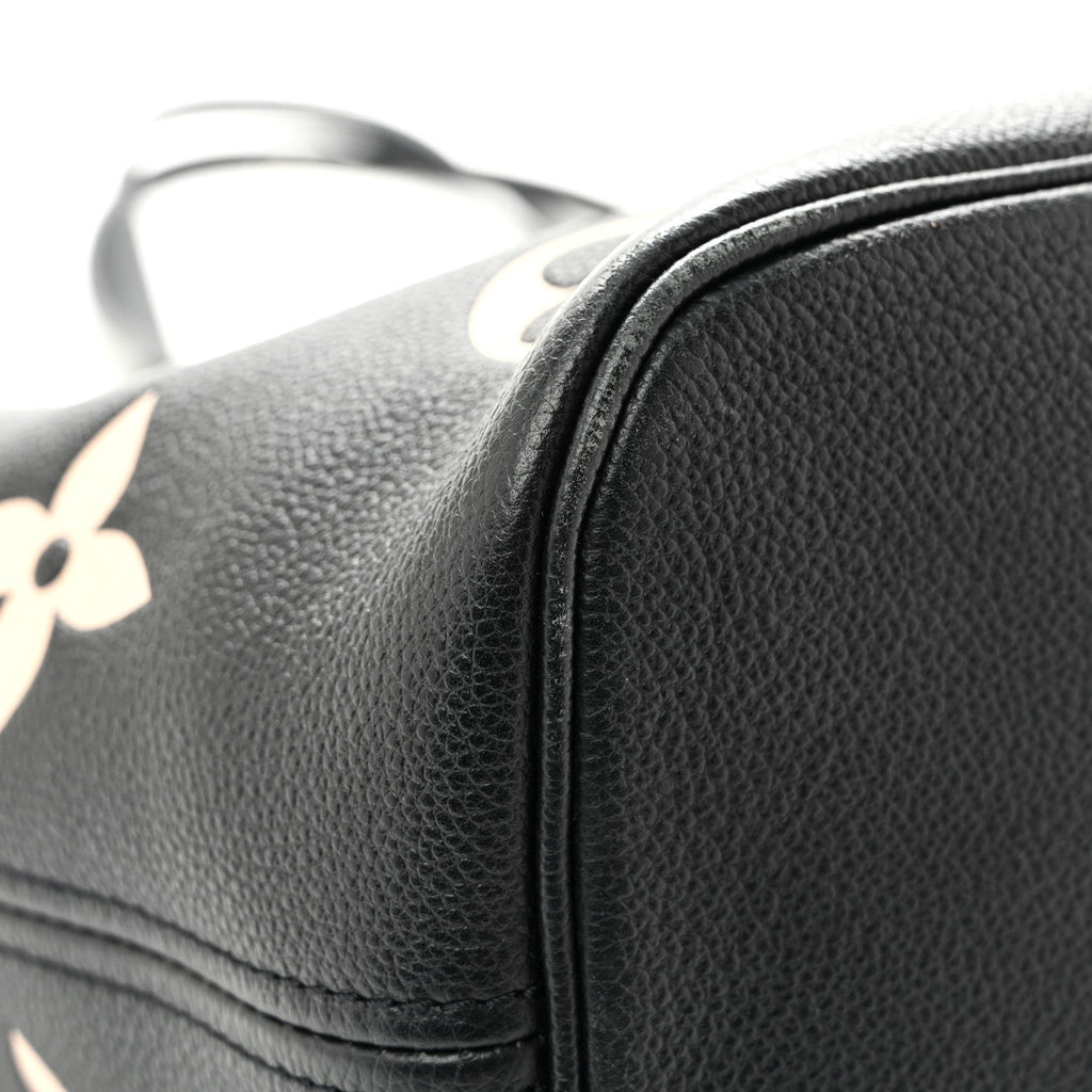 Empreinte Monogram Giant Neverfull MM Black Beige
