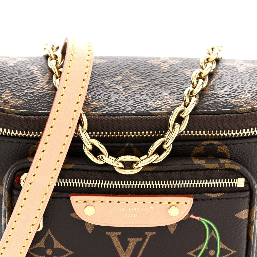 LV X TM Monogram Cerises Mini Bumbag