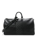 Taiga Monogram Eclipse Keepall Bandouliere 50 Black