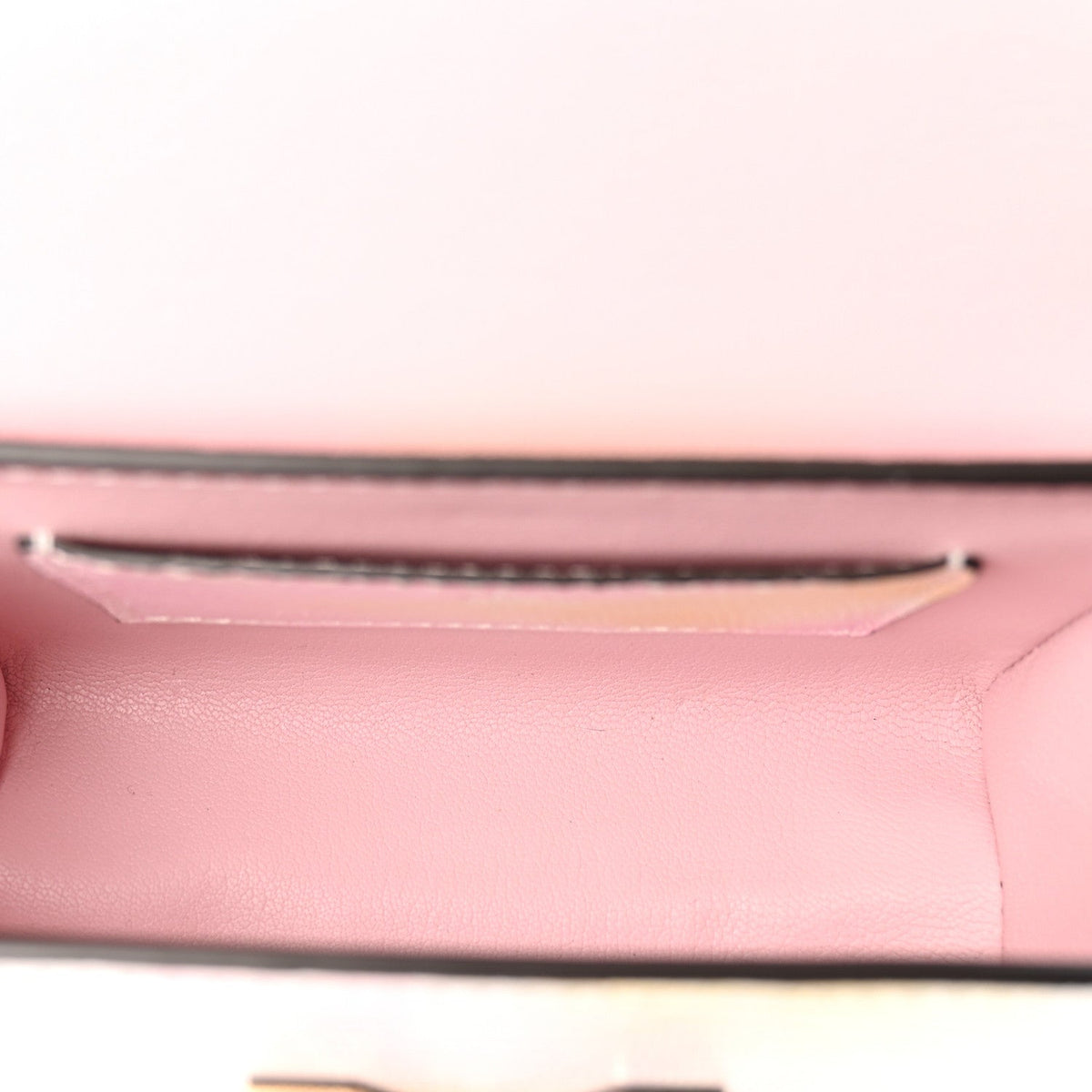 Iridescent Lizard Mini Twist Shoulder Bag Pastel Mirage