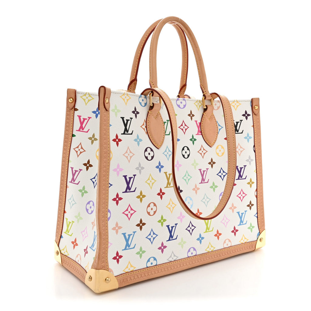 LV X TM Monogram Multicolor Onthego MM White