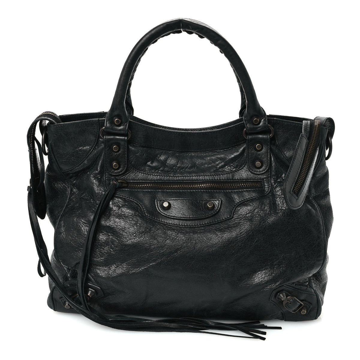 Agneau Classic Hardware Velo Black