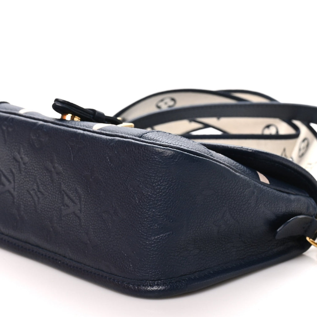 Empreinte Giant Monogram Diane Navy Creme