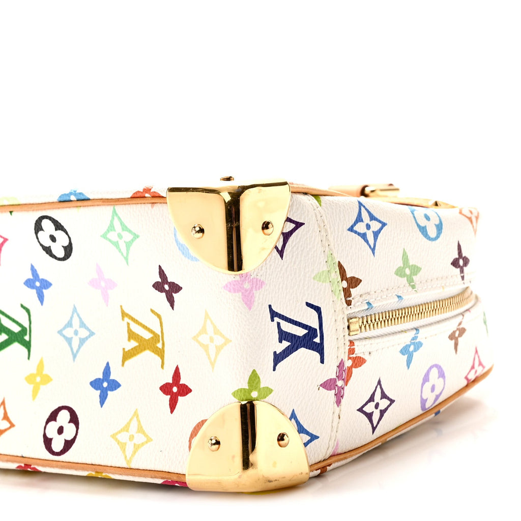 Monogram Multicolor Trouville White