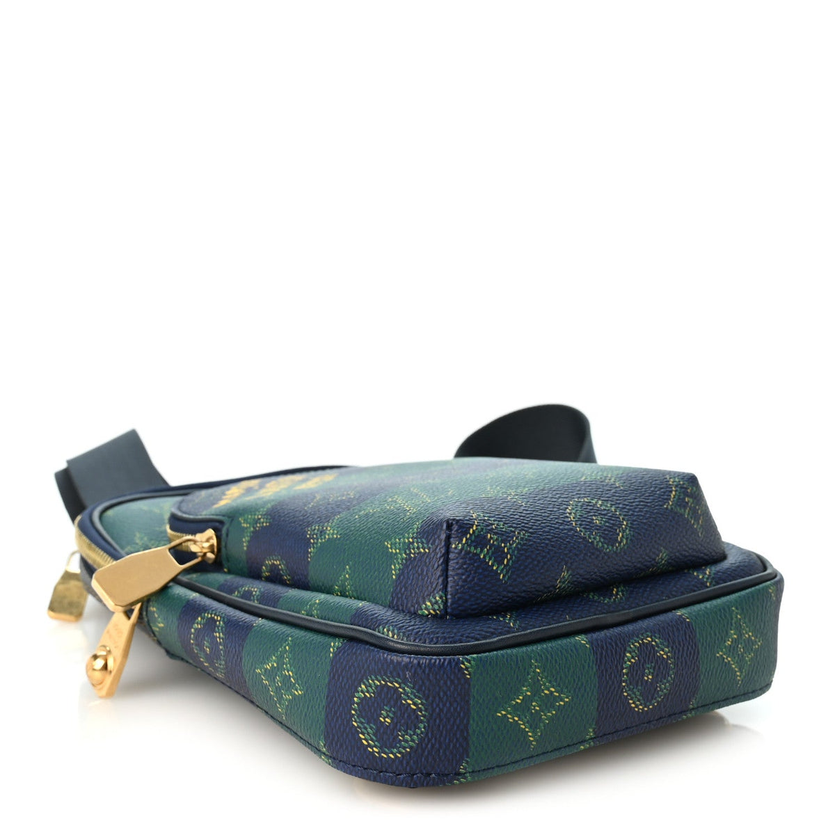 Monogram Heritage Avenue Slingbag PM Blue Stripes