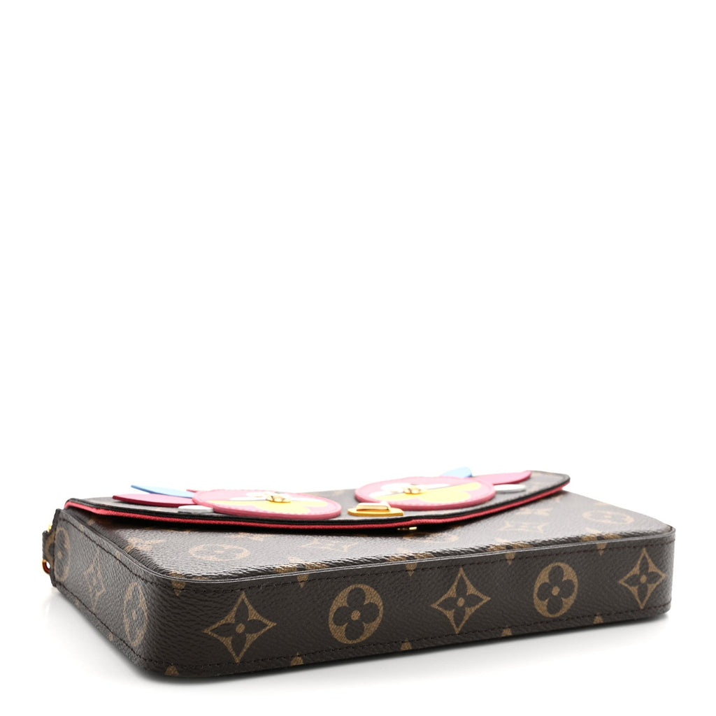 Monogram Lovely Birds Pochette Felicie Chain Wallet