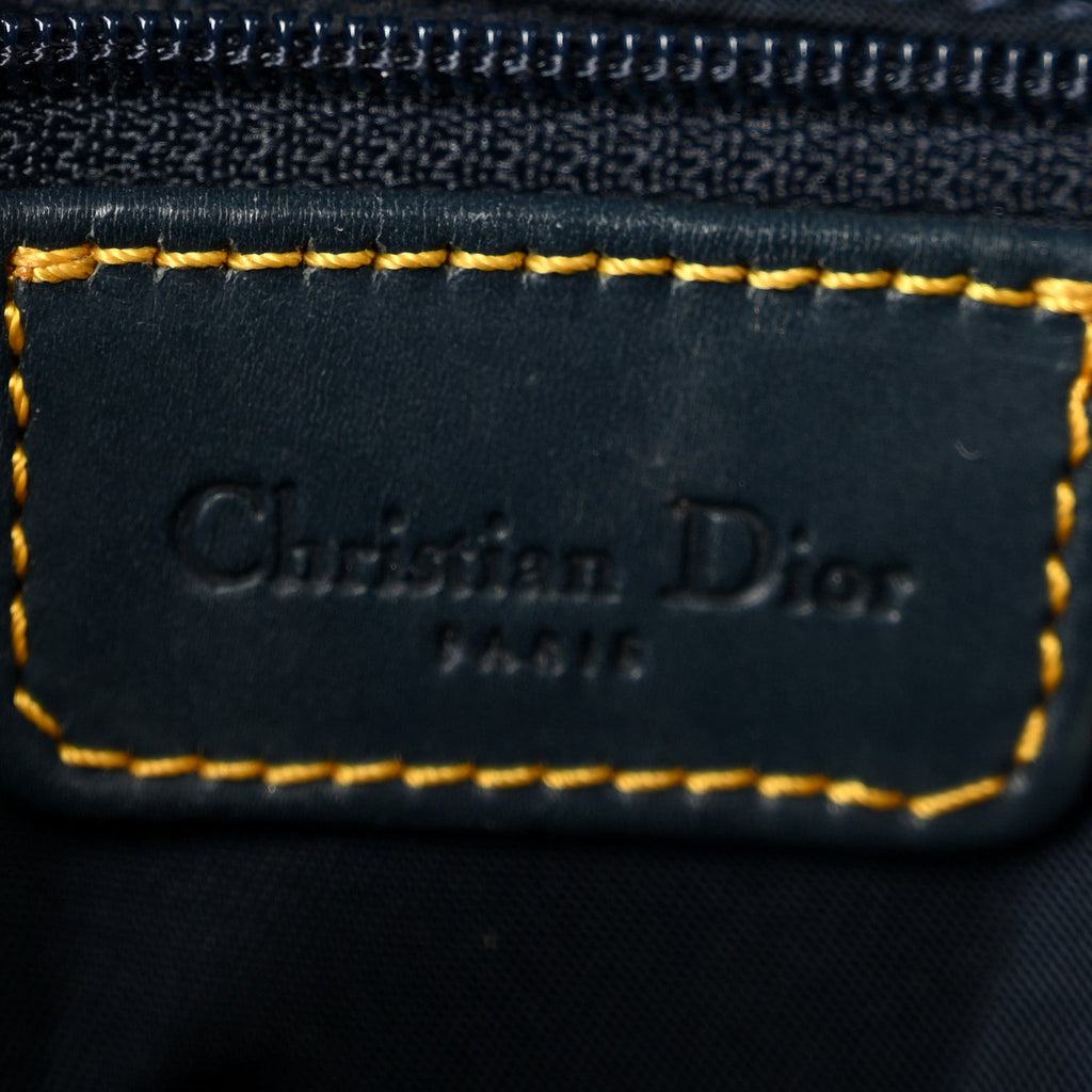 Monogram Saddle Bag Blue