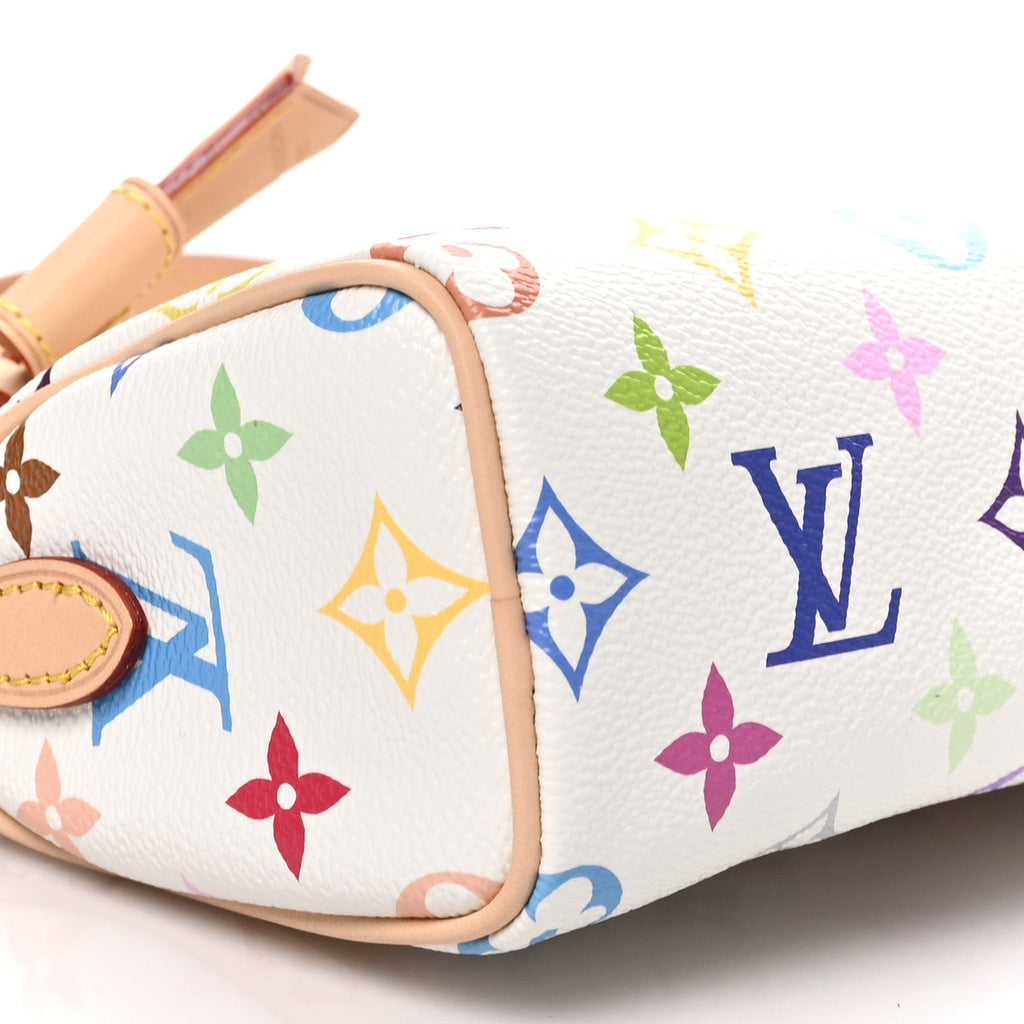 LV X TM Monogram Multicolor Nano Speedy White