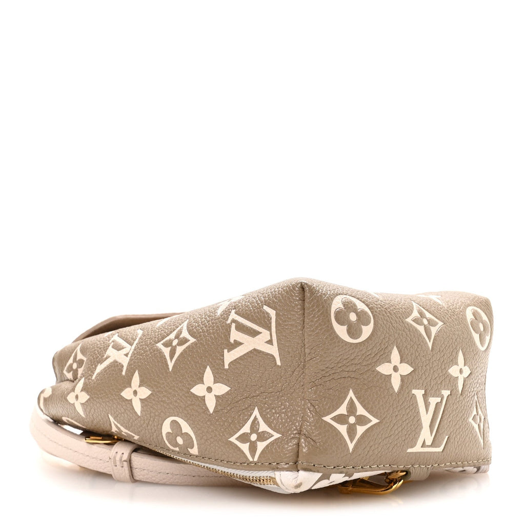 Empreinte Monogram Spring In The City Tiny Backpack Kaki Beige Cream