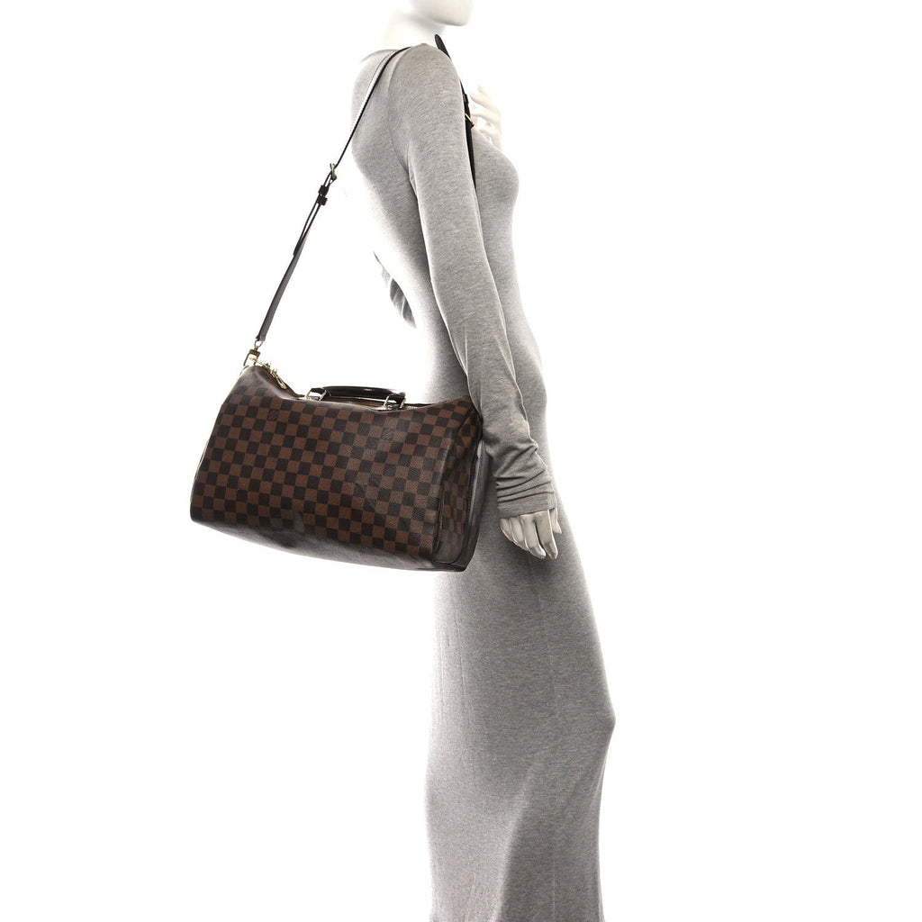 Damier Ebene Speedy Bandouliere 35