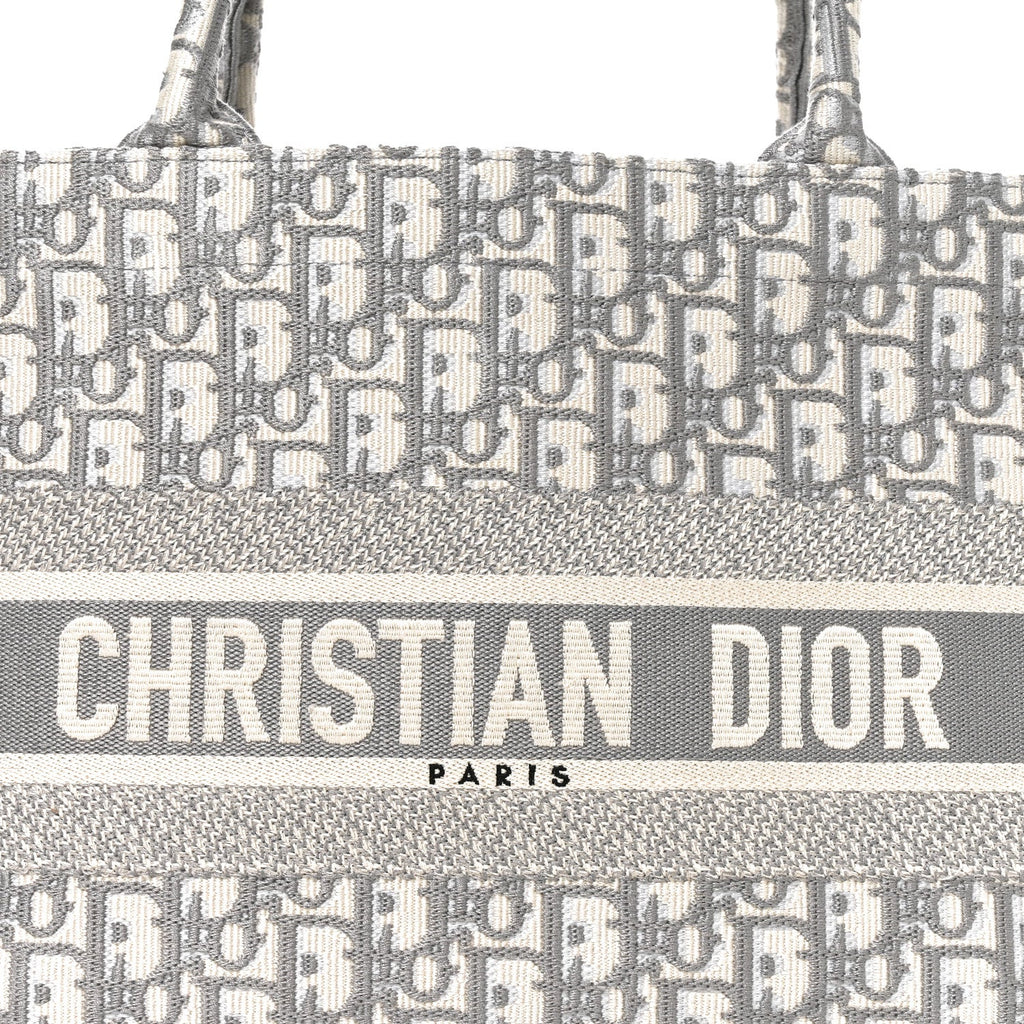 Oblique Medium Book Tote Grey