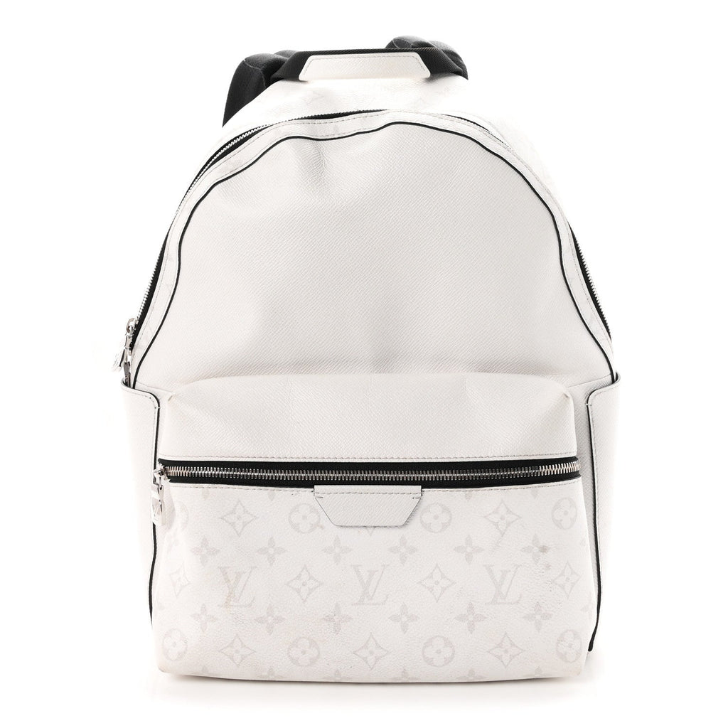 Taiga Monogram Discovery Backpack PM White