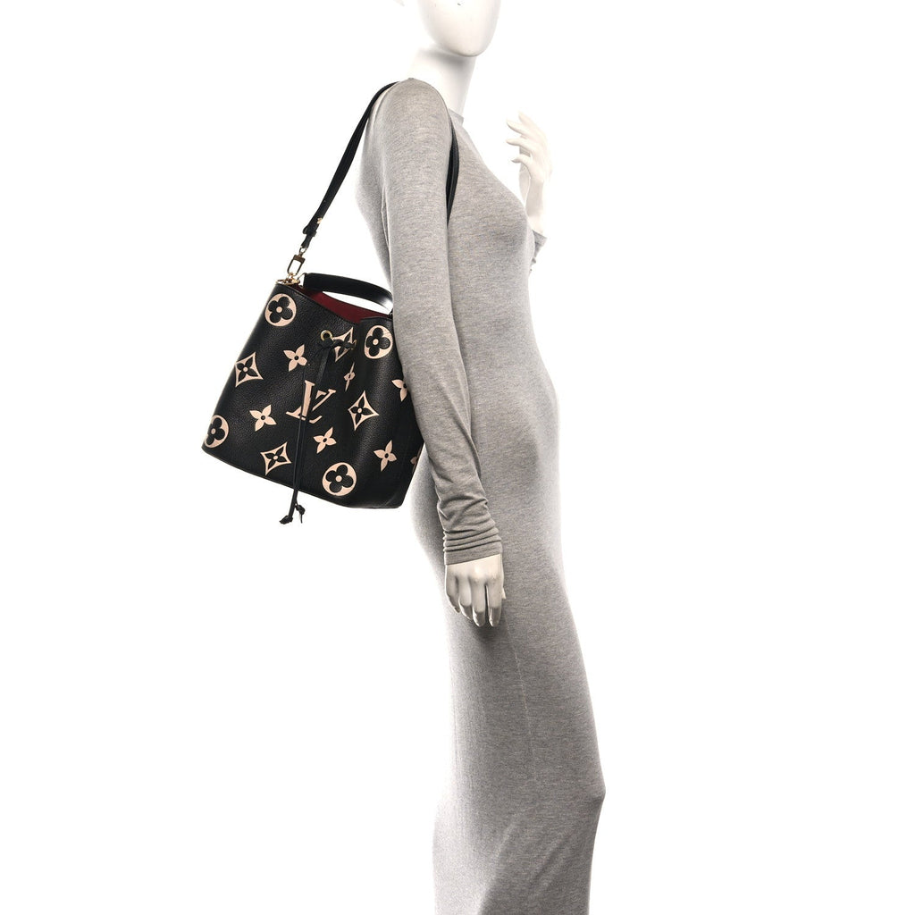 Empreinte Monogram Giant Neonoe MM Black Beige