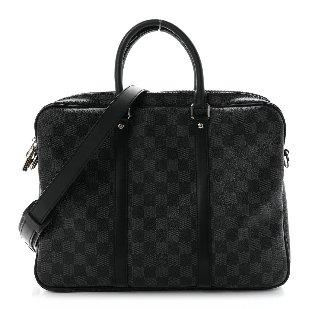 Damier Graphite Porte Documents Voyage PM
