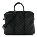 Damier Graphite Porte Documents Voyage PM