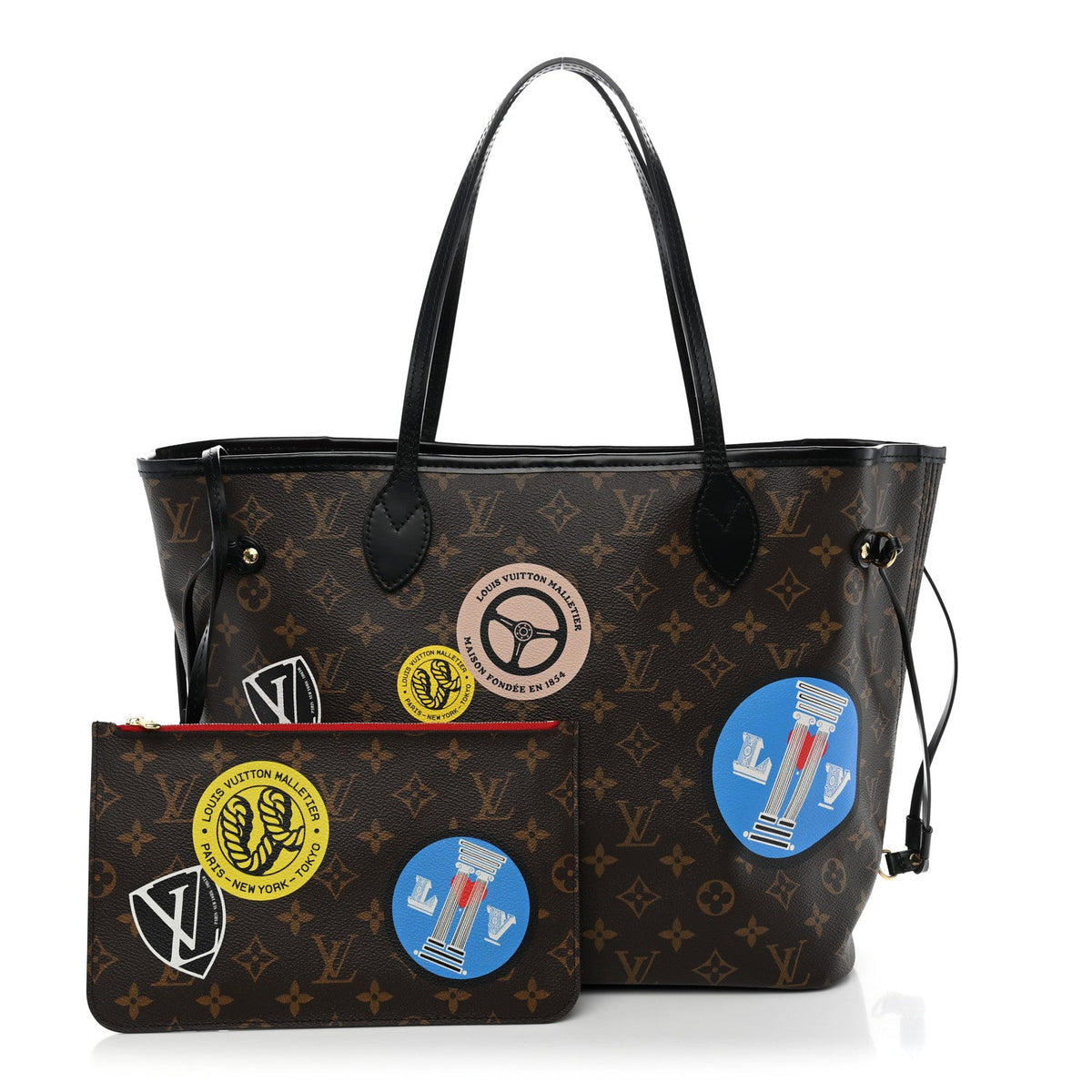 Monogram World Tour Neverfull MM