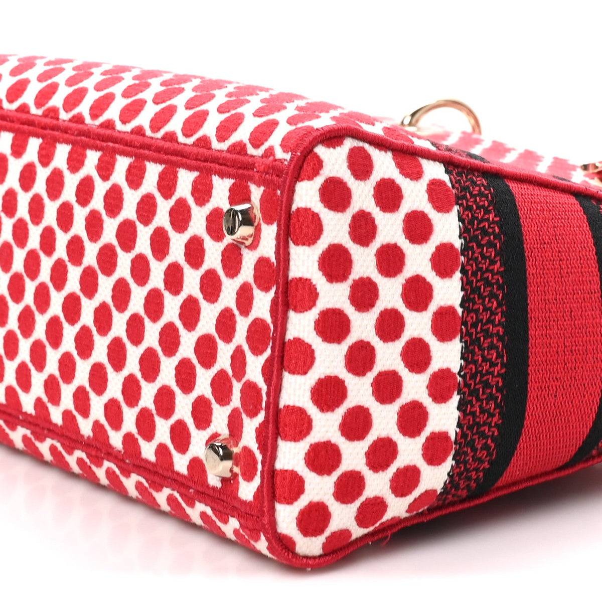 Canvas Medium DiorAmour Dots Lady D-Lite Red