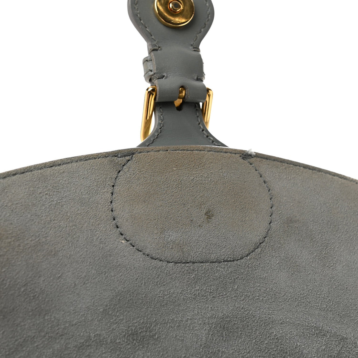 Box Calfskin Medium Bobby Flap Gray