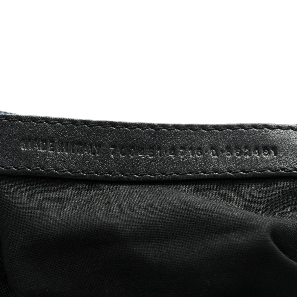 Denim BB Monogram Neo Cagole City Handbag Blue