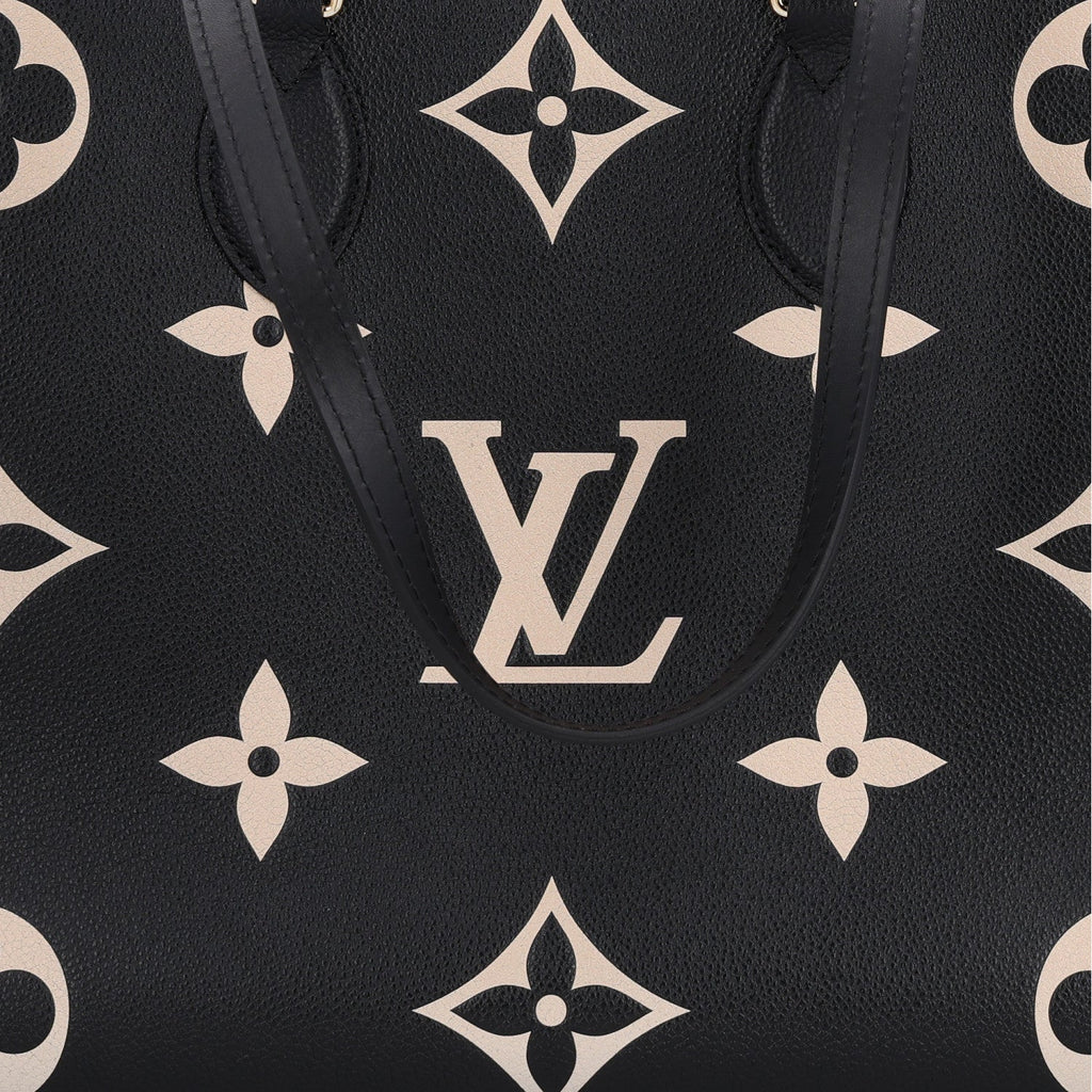 Empreinte Monogram Giant Onthego MM Black Beige