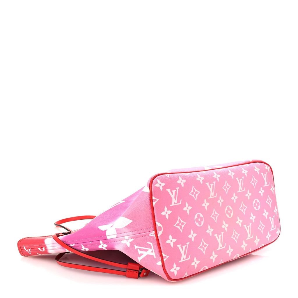 Monogram Escale Neverfull MM Rouge