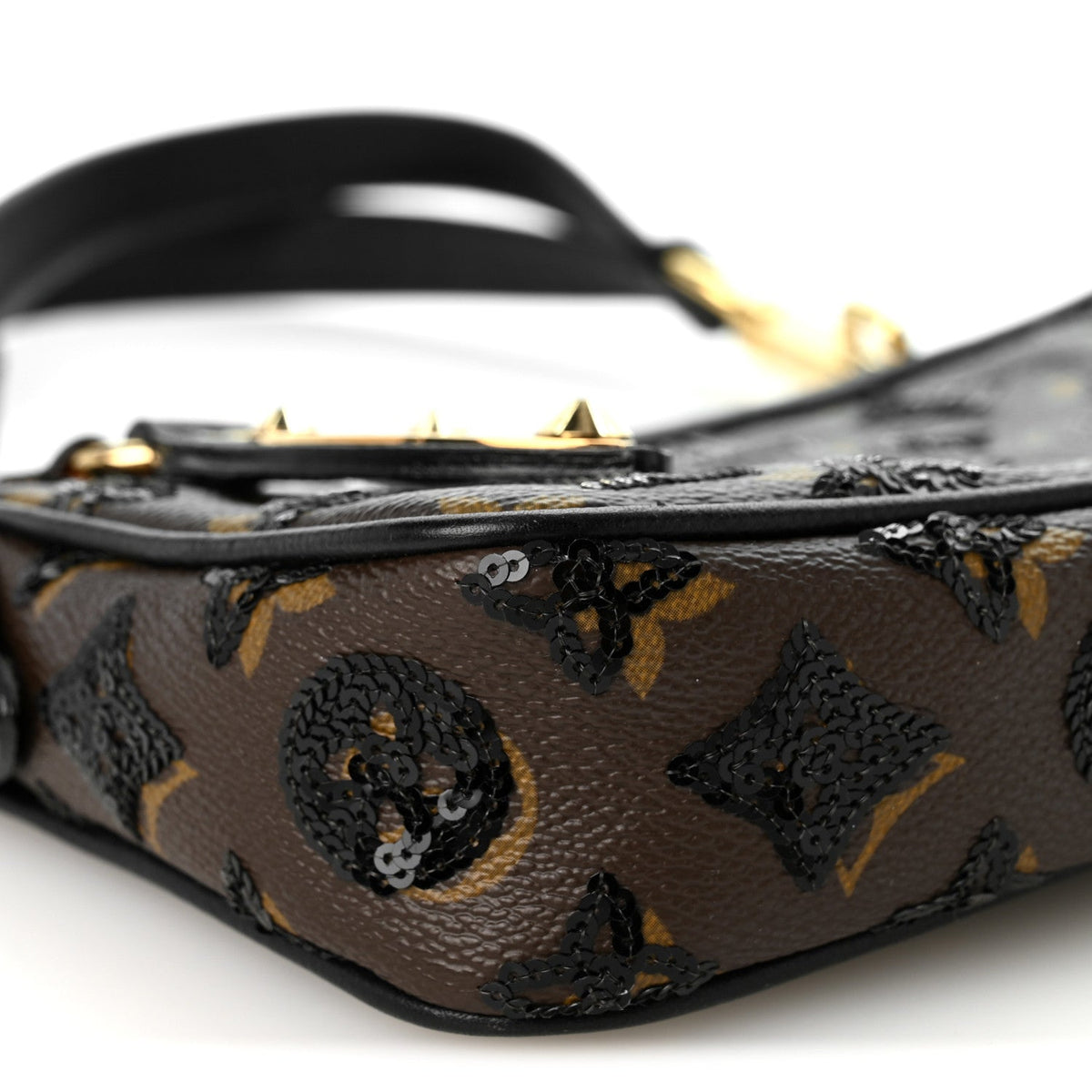 Monogram Sequins Eclipse Pochette Noir