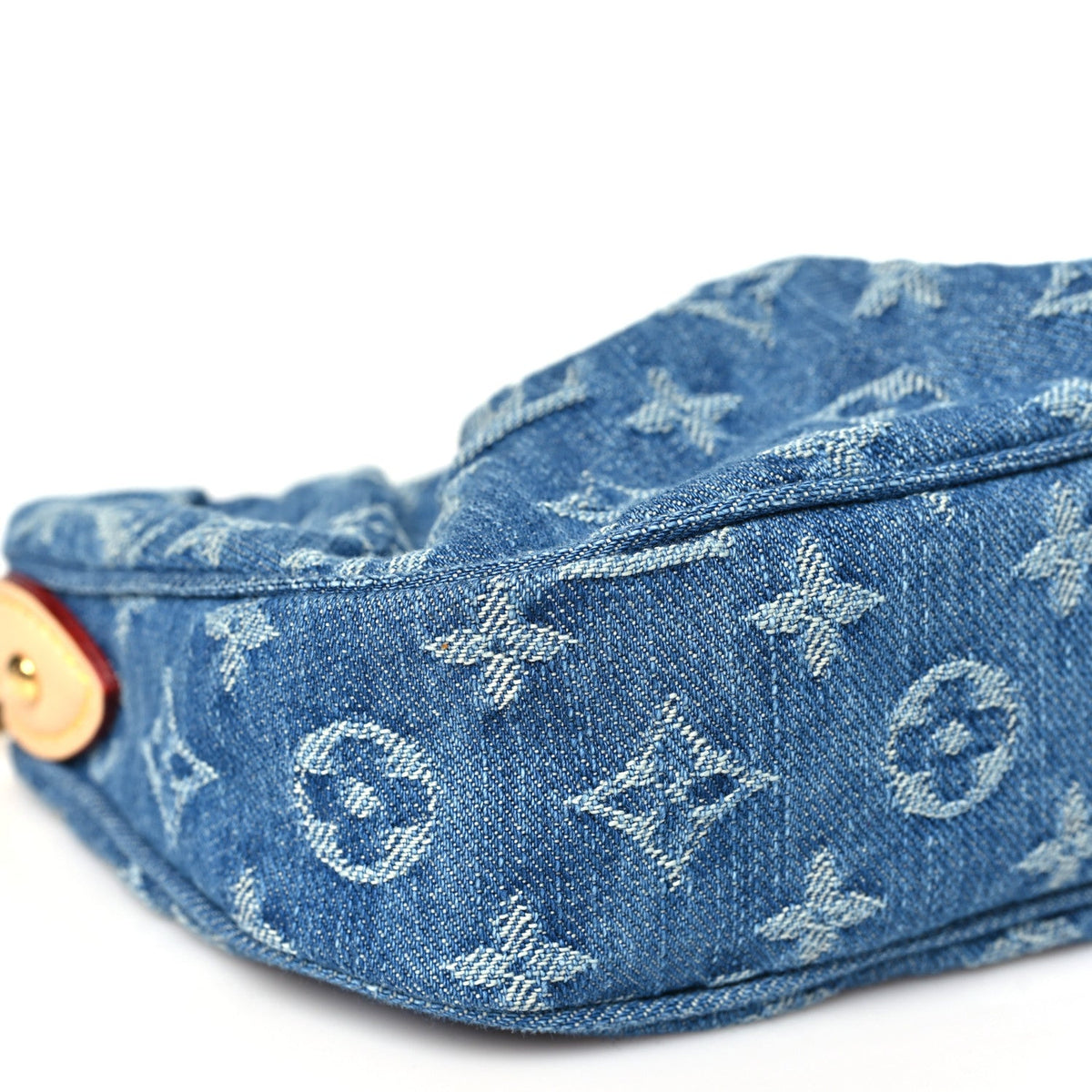 Monogram Denim Pochette Valley Blue