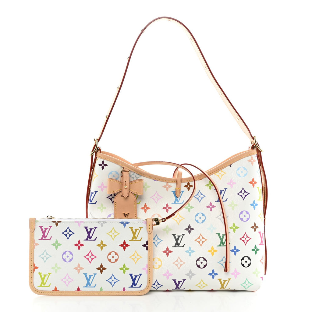 LV X TM Monogram Multicolor CarryAll PM White