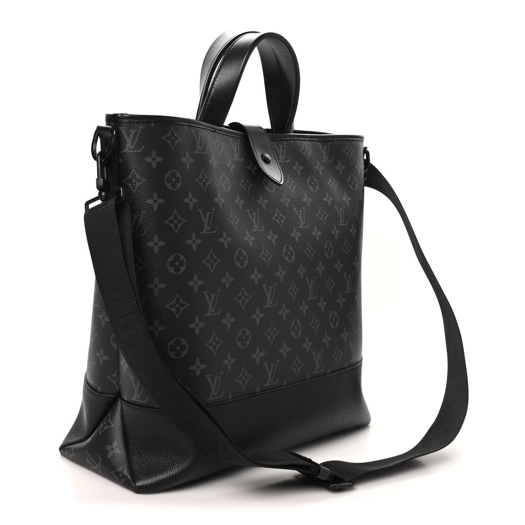 Monogram Eclipse Saumur Tote Black