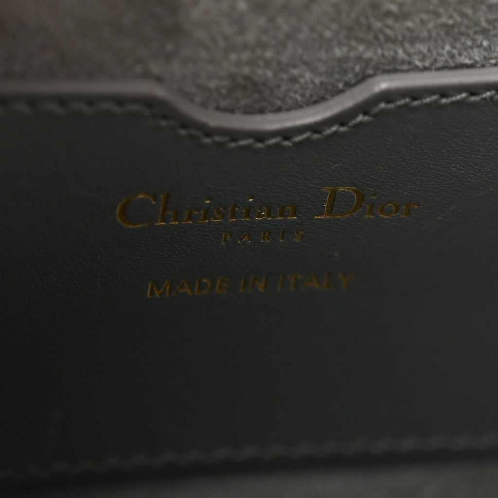 Box Calfskin Medium Bobby Flap Gray