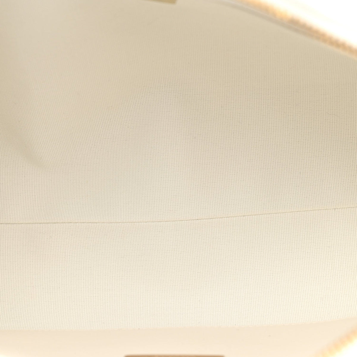 Caviar Quilted Large Bowling Bag White